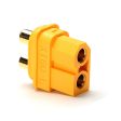 Amass Fixed XT60-L Plug Connector With Sheath Housing Male & Female 10 Pair for RC Airplane on Sale