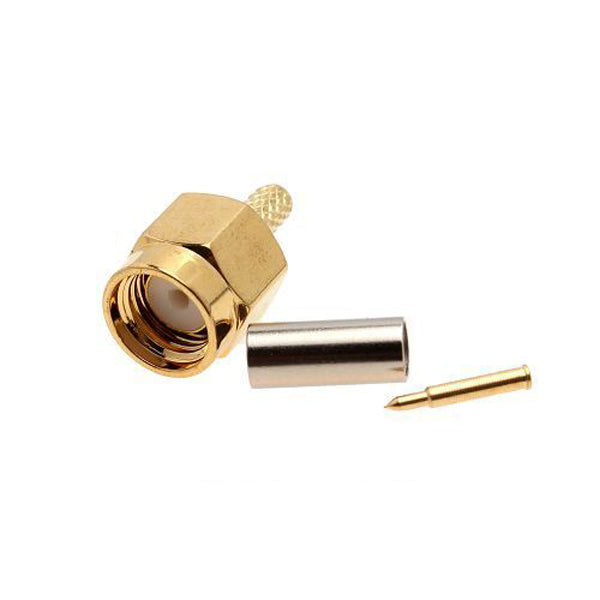 SMA Male 50-1.5 RF connector For RG174 RG316 LMR100 Cable For Cheap